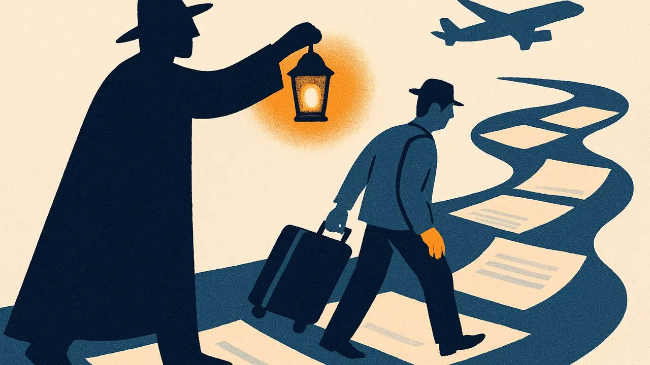 Guide leading a traveller through UK ETA submissions, etourist.com view